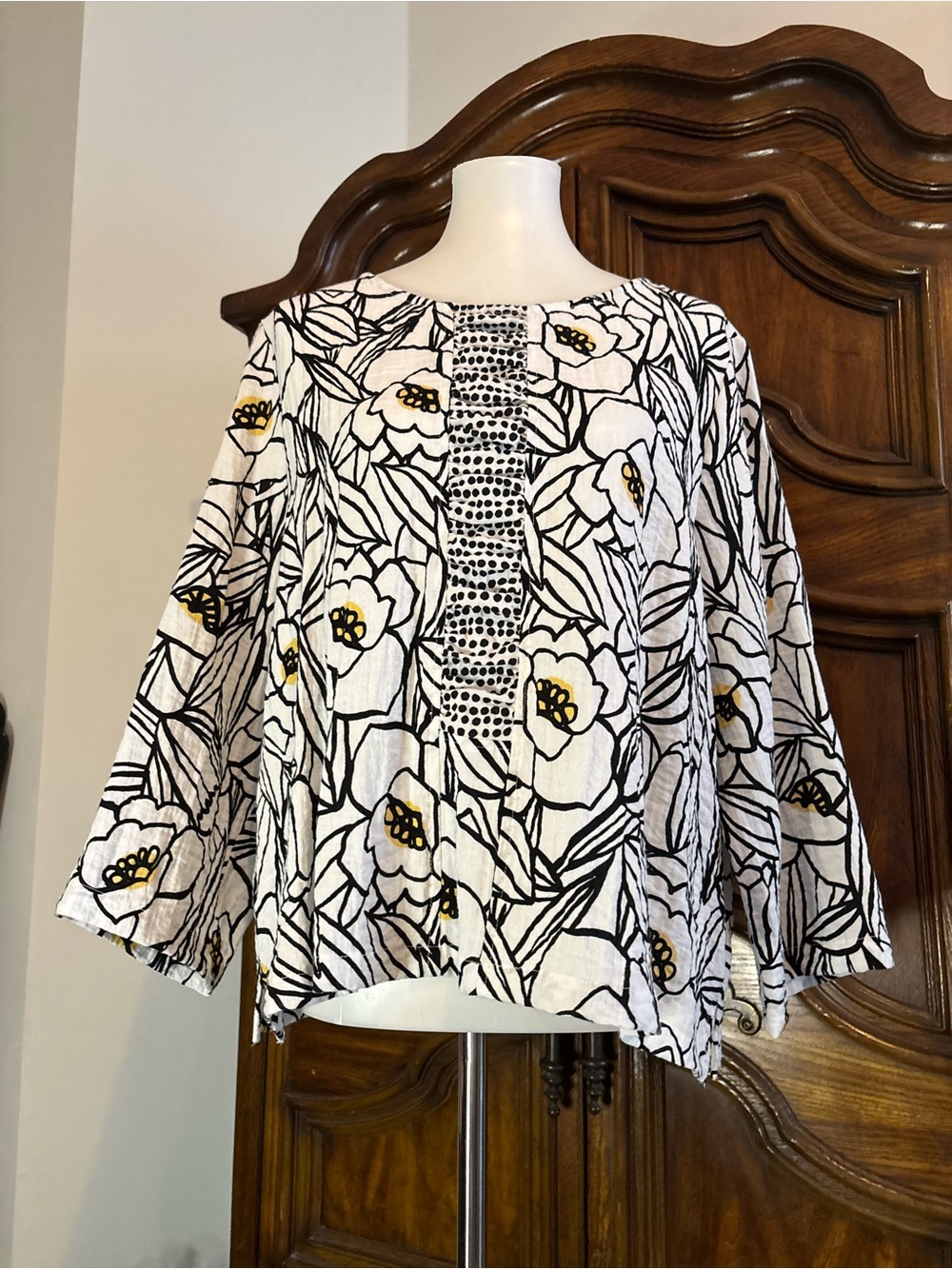 Habitat floral blouse top - Picture 10 of 13